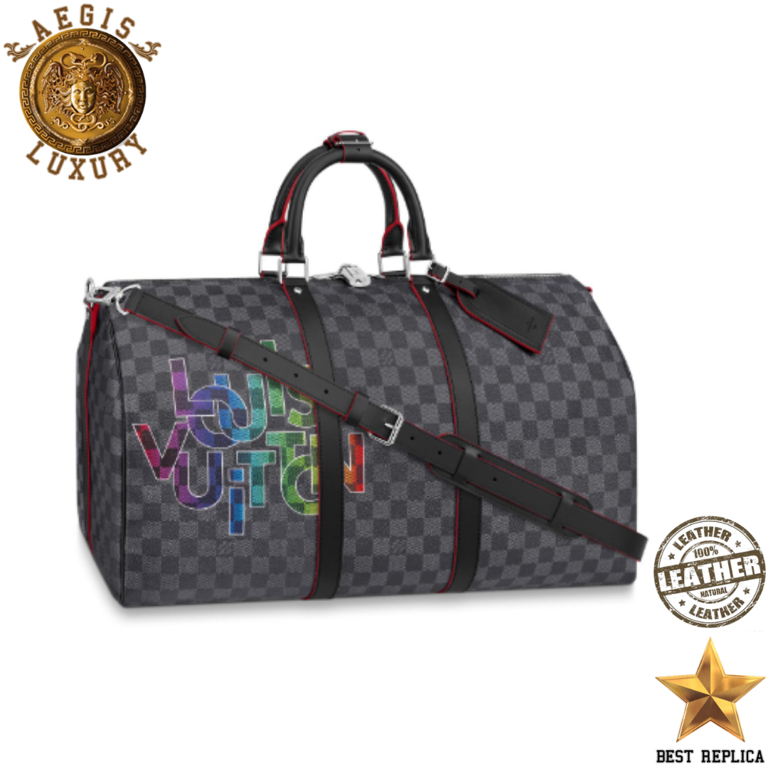 replica-louis-vuitton-keepall-bandouliere-50-red-damier-graphite-coated-canvas-bag-aegis-fashion