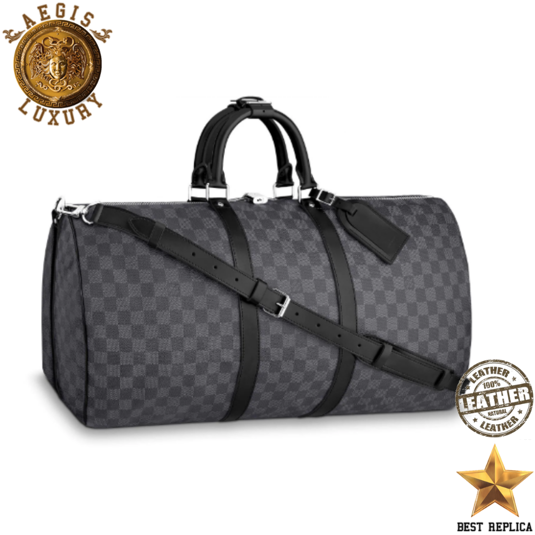replica-louis-vuitton-keepall-bandouliere-55-damier-graphite-canvas-bag-aegis-fashion