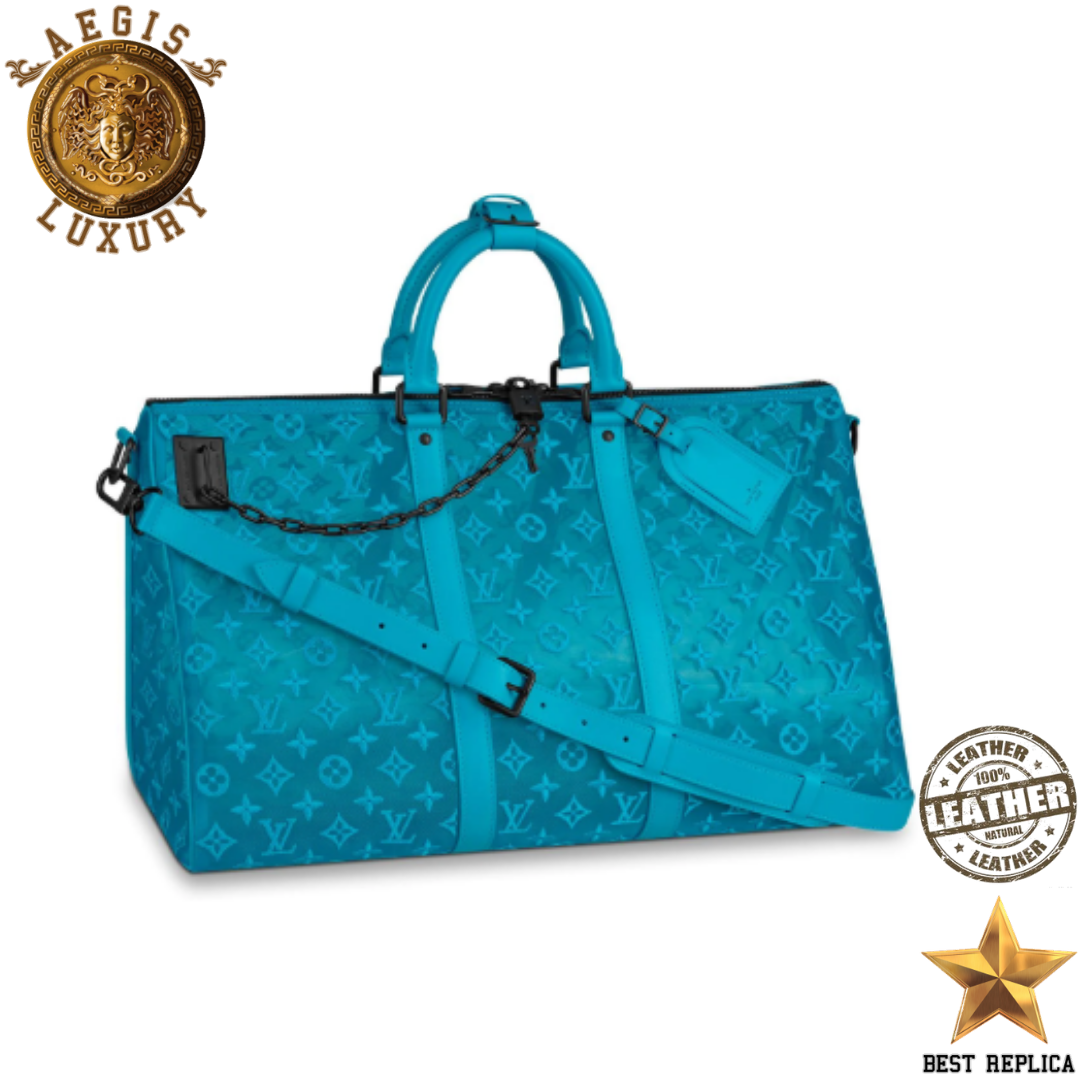 replica-louis-vuitton-keepall-triangle-bandouliere-50-monogram-seethrough-mesh-bag-aegis-fashion