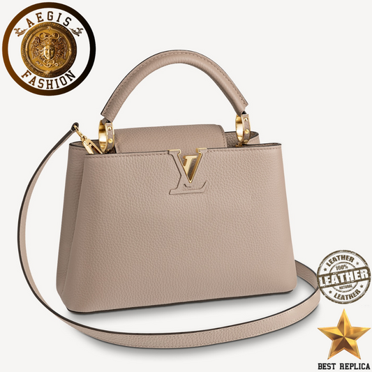 replica-louis-vuitton-m42253-capucines-mm-taurillon-galet-gray-leather-aegis-fashion