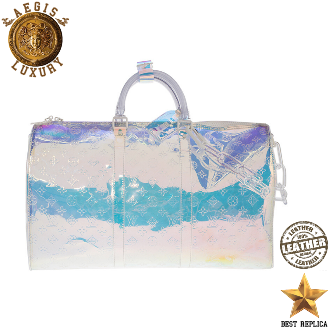 replica-louis-vuitton-monogram-prism-keepall-bandouliere-50-bag-aegis-fashion