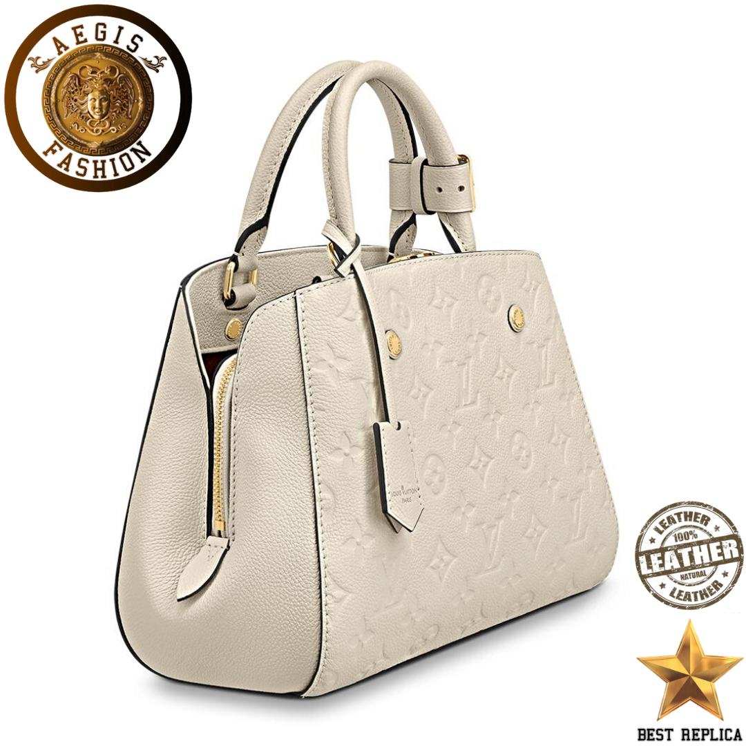 replica-louis-vuitton-montaigne-bb-monogram-empreinte-creme-handbag-aegis-fashion