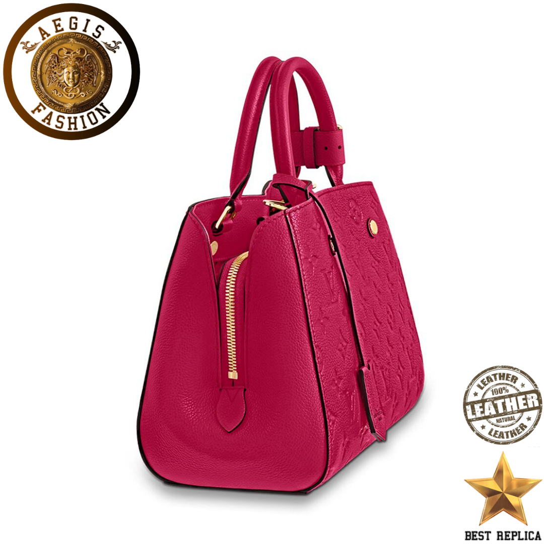 replica-louis-vuitton-montaigne-bb-monogram-empreinte-freesia-pink-handbag-aegis-fashion