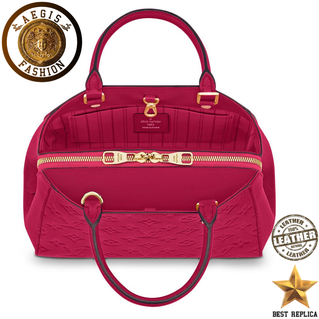 replica-louis-vuitton-montaigne-bb-monogram-empreinte-freesia-pink-handbag-aegis-fashion