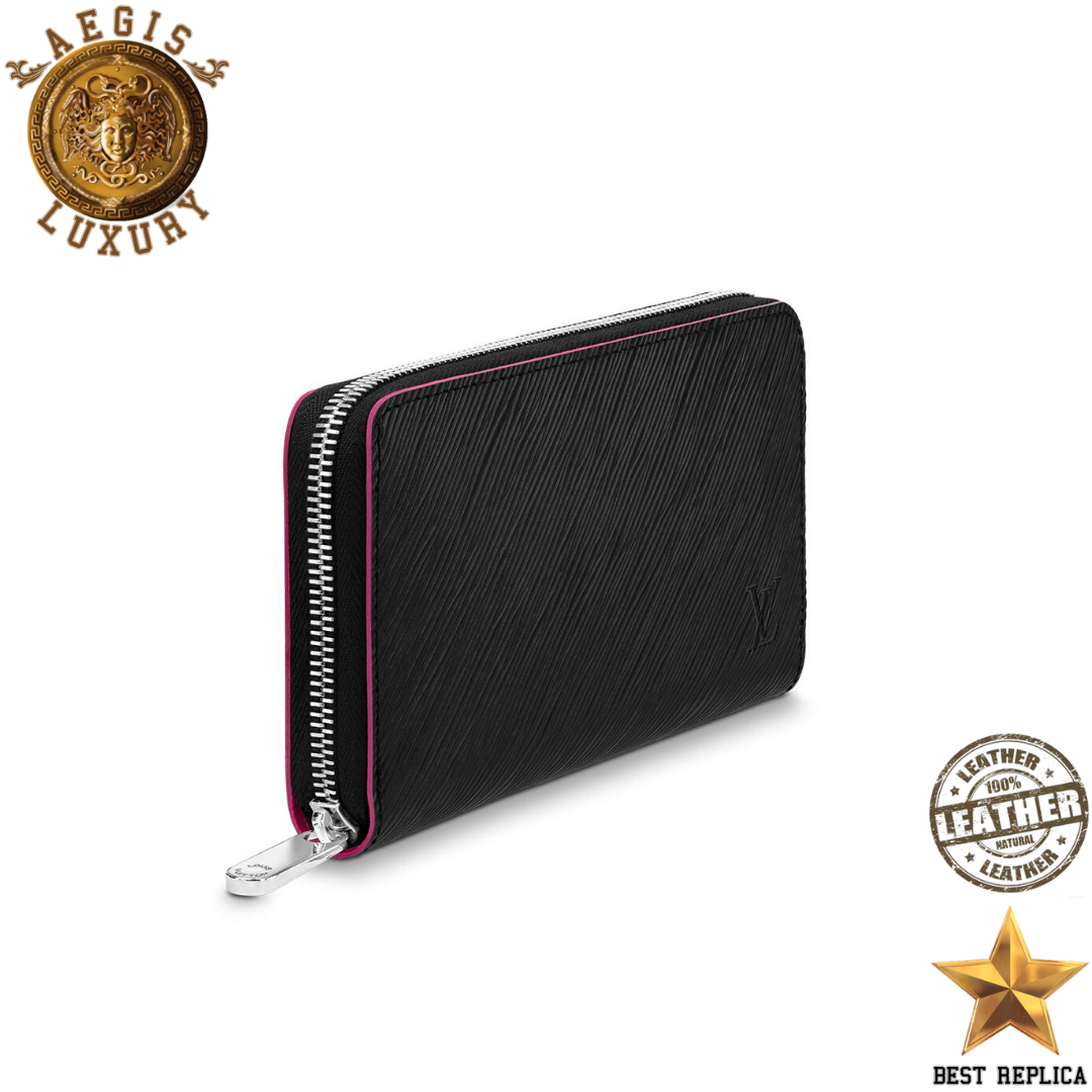 replica-louis-vuitton-noir-hot-pink-epi-leather-zippy-wallet-aegis-fashion