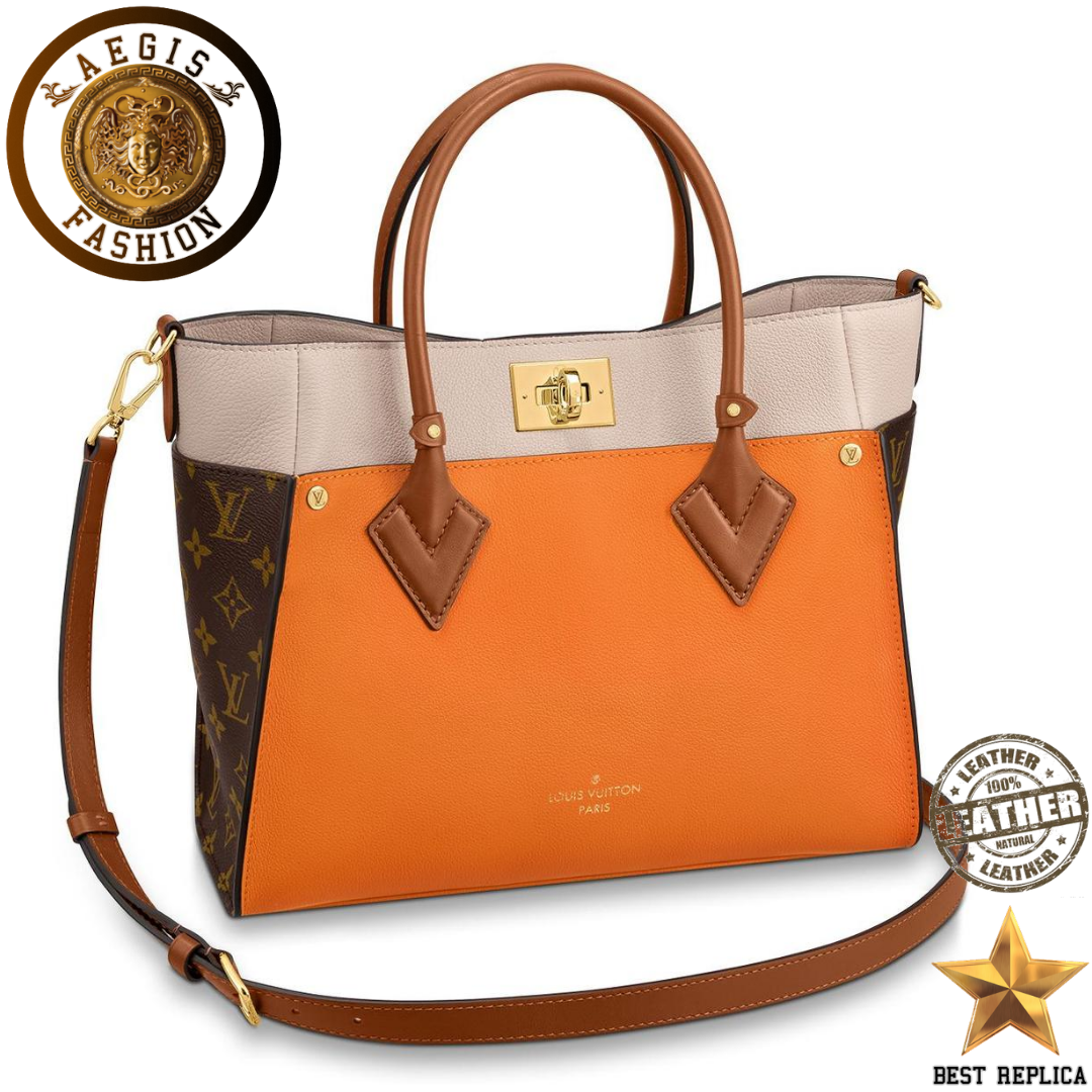 replica-louis-vuitton-on-my-side-summer-gold-yellow-handbag-aegis-fashion