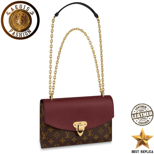 replica-louis-vuitton-saint-placide-chain-monogram-canvas-bordeaux-red-handbag-aegis-fashion