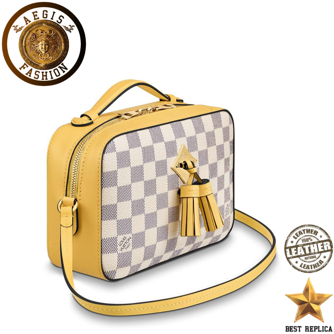 replica-louis-vuitton-saintonge-damier-azur-canvas-pineapple-yellow-handbag-aegis-fashion