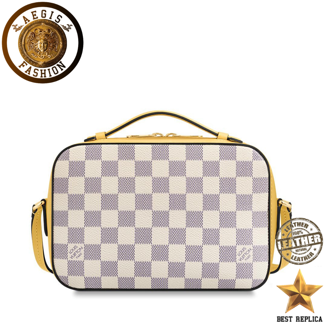 replica-louis-vuitton-saintonge-damier-azur-canvas-pineapple-yellow-handbag-aegis-fashion