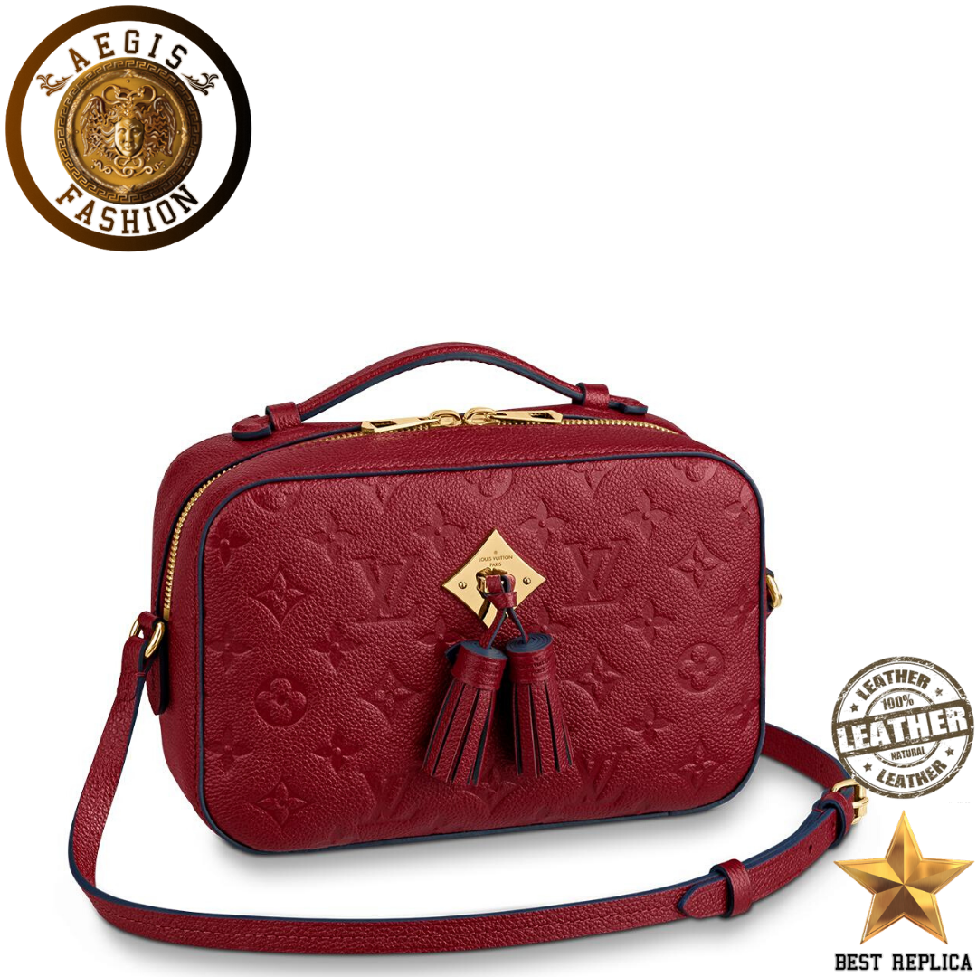 replica-louis-vuitton-saintonge-monogram-empreinte-leather-cherry-berry-red-handbag-aegis-fashion
