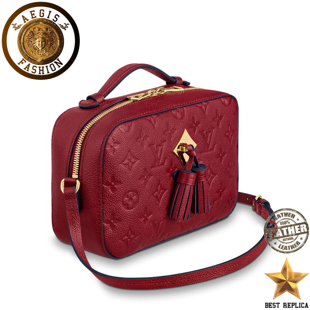 replica-louis-vuitton-saintonge-monogram-empreinte-leather-cherry-berry-red-handbag-aegis-fashion