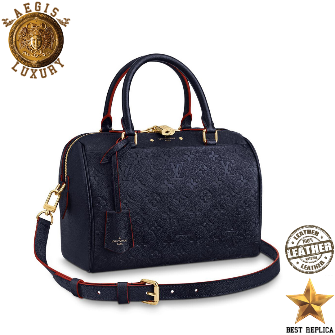 replica-louis-vuitton-speedy-bandouliere-25-monogram-empreinte-leather-marine-rouge-navy-blue-bag-aegis-fashion