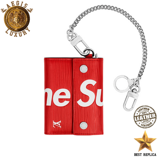 replica-louis-vuitton-supreme-chain-wallet-epi-red-aegis-fashion