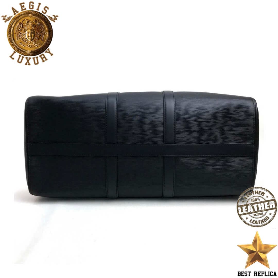 replica-ouis-vuitton-supreme-keepall-bandouliere-45-black-bag-aegis-fashion