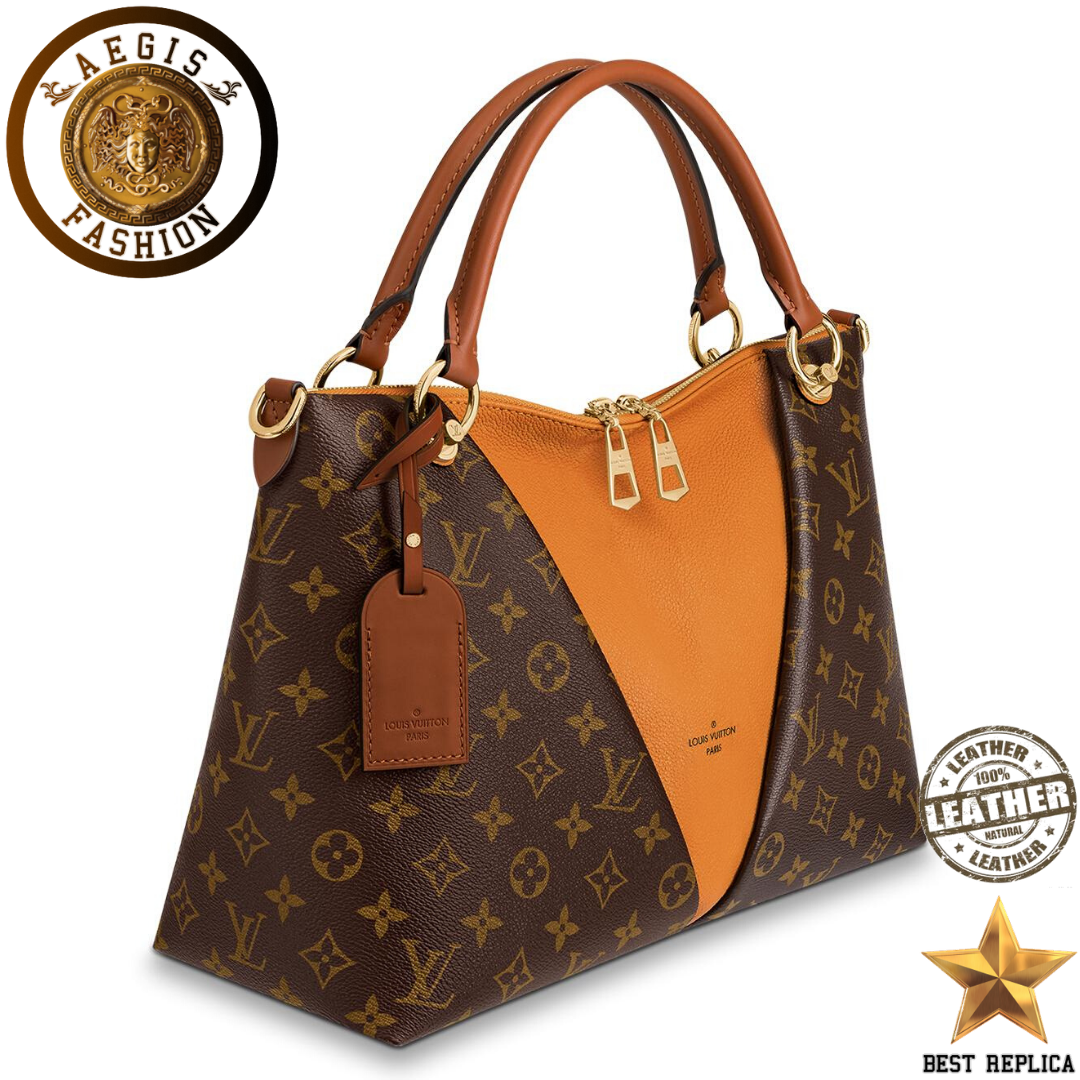 replica-louis-vuitton-v-tote-mm-monogram-canvas-safran-imperial-yellow-handbag-aegis-fashion