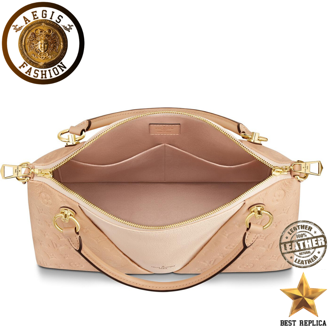 replica-louis-vuitton-v-tote-mm-monogram-empreinte-leather-beige-rose-creme-handbag-aegis-fashion