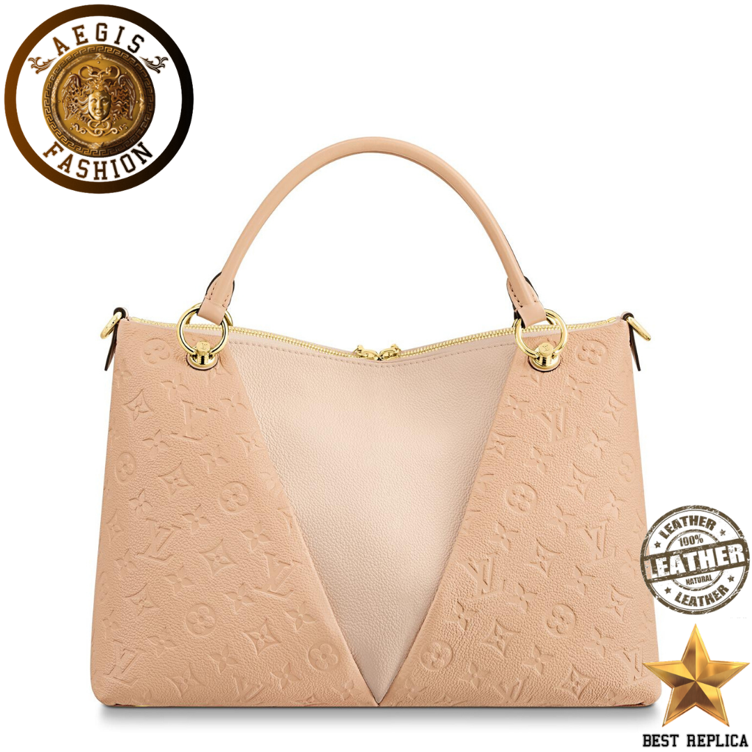 replica-louis-vuitton-v-tote-mm-monogram-empreinte-leather-beige-rose-creme-handbag-aegis-fashion