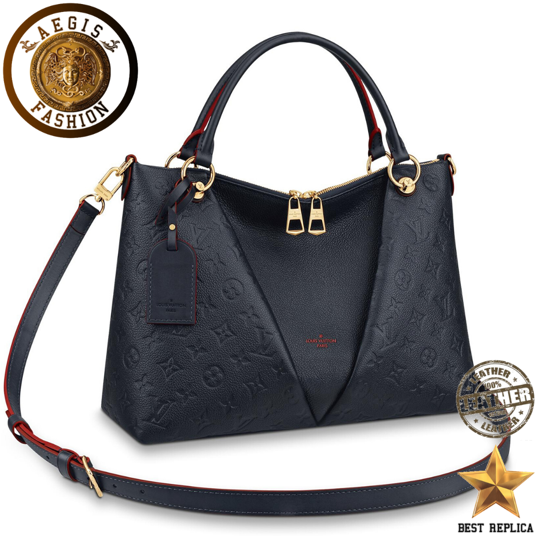 replica-louis-vuitton-v-tote-mm-monogram-empreinte-leather-marine-rouge-navy-blue-handbag-aegis-fashion