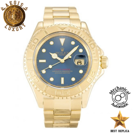 replica-rolex-yacht-master-ii-blue-dial-yellow-gold-bezel-yellow-gold-steel-case-yellow-gold-bracelet-aegis-fashion