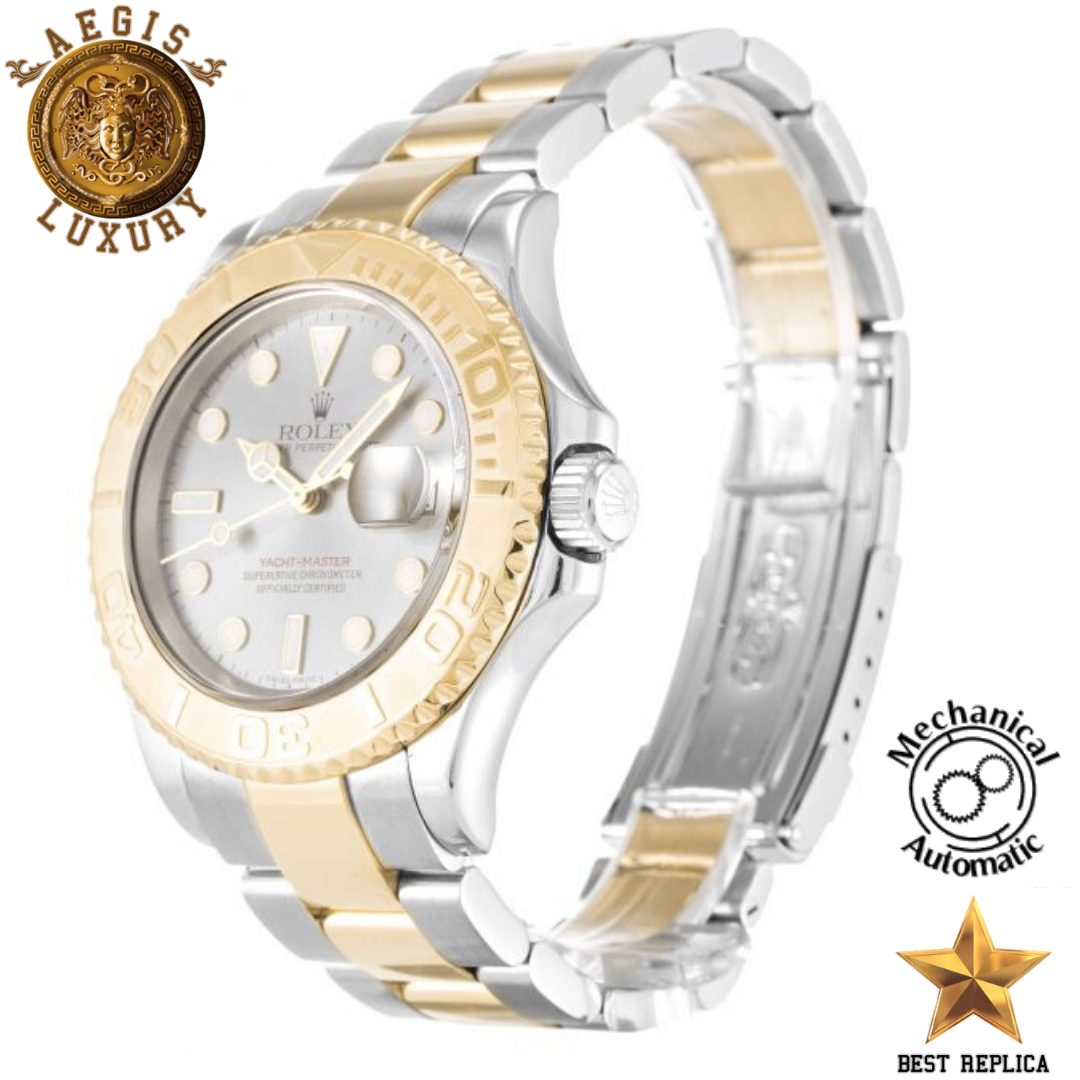 replica-rolex-yacht-master-ii-silver-dial-yellow-gold-bezel-silver-steel-case-yellow-gold-and-silver-bracelet-aegis-fashion