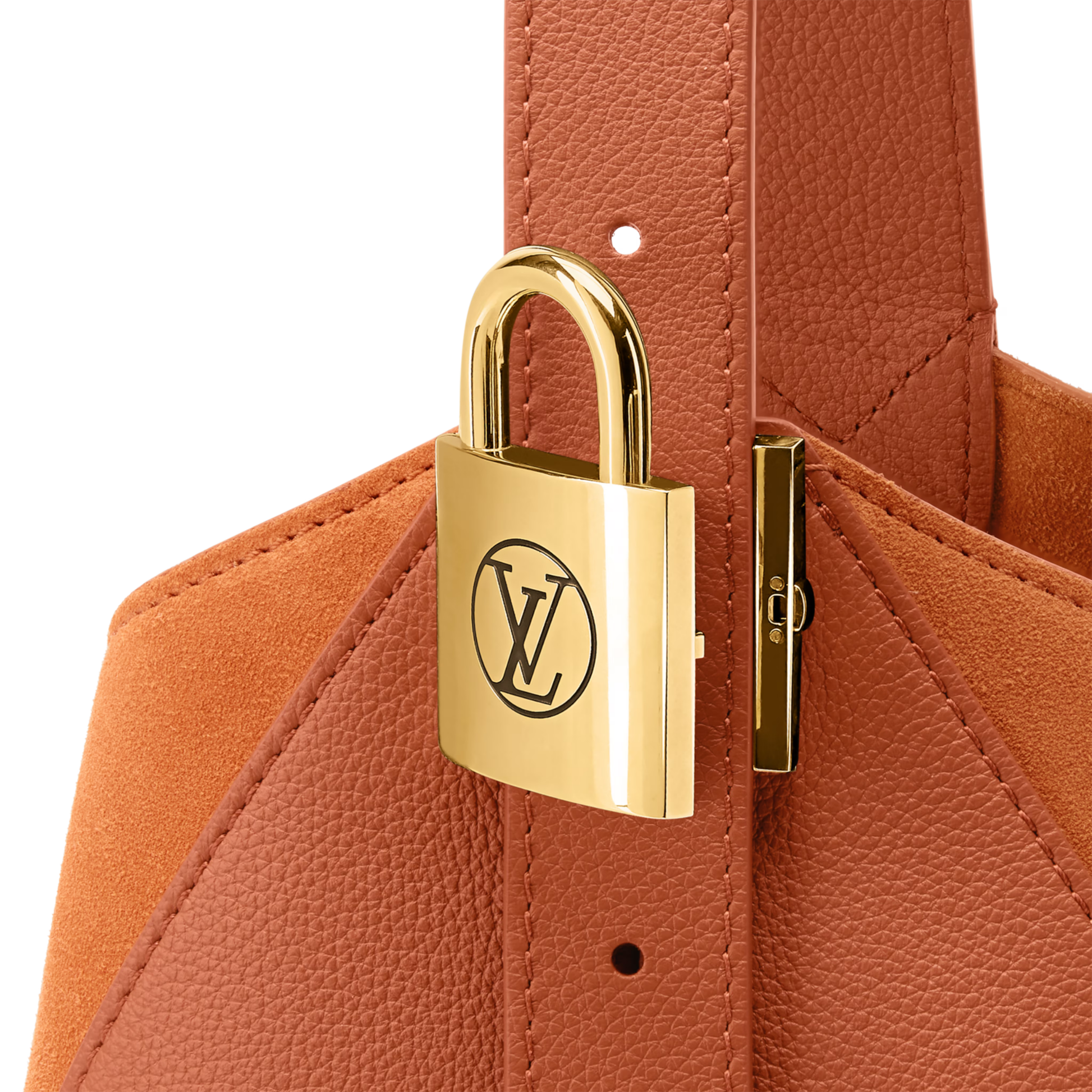 replica louis vuitton hobo mm bag cognac brown buvola handle premium material