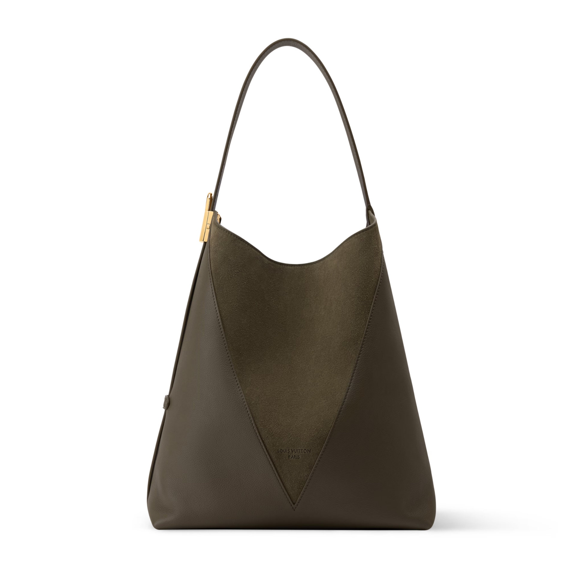replica louis vuitton hobo mm bag buvola premium front view