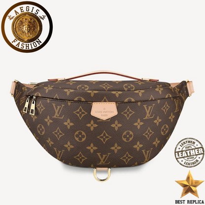 replica louis vuitton bumbag monogram canvas luxury designer waist bag buvola