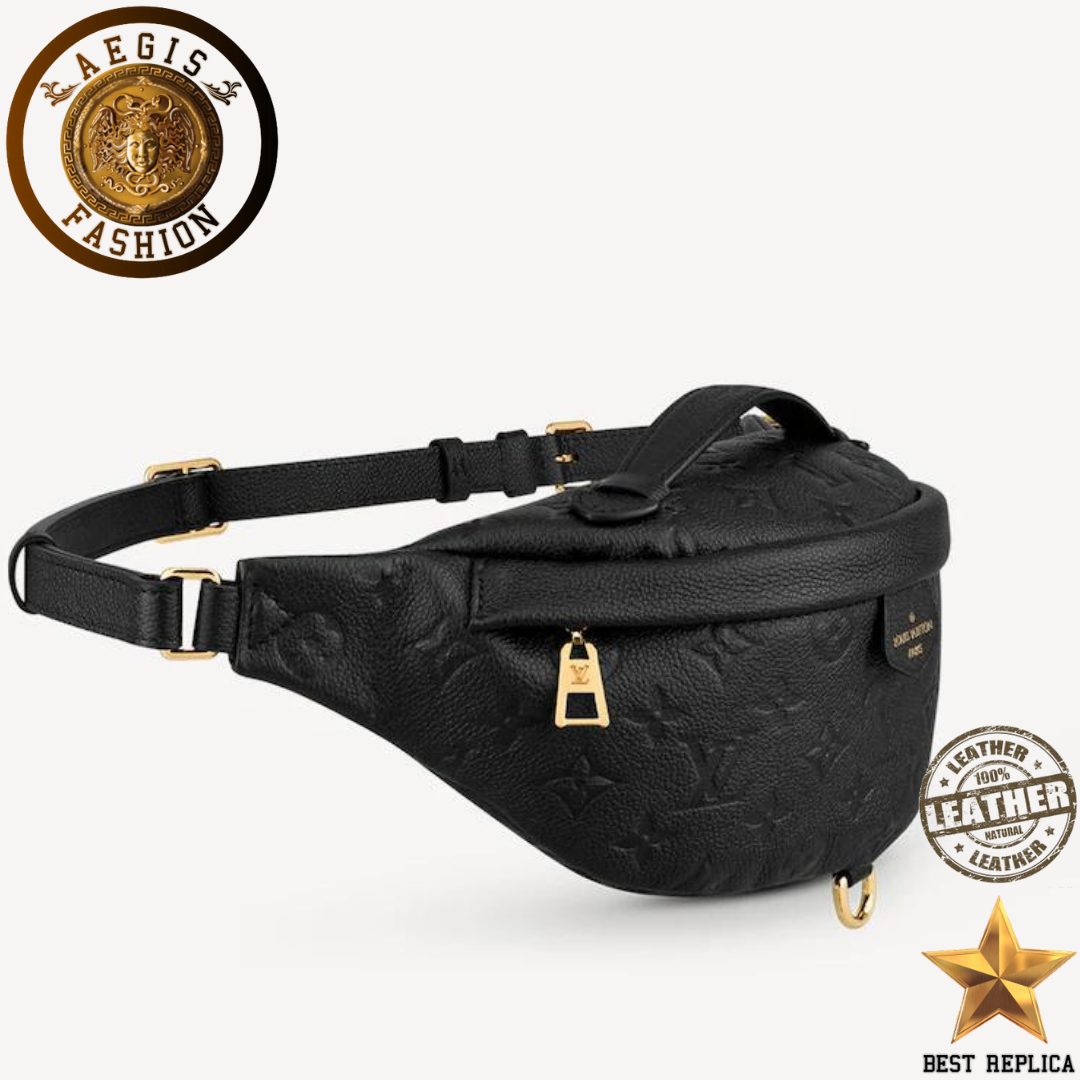 replica louis vuitton bumbag monogram empreinte leather premium designer belt bag buvola