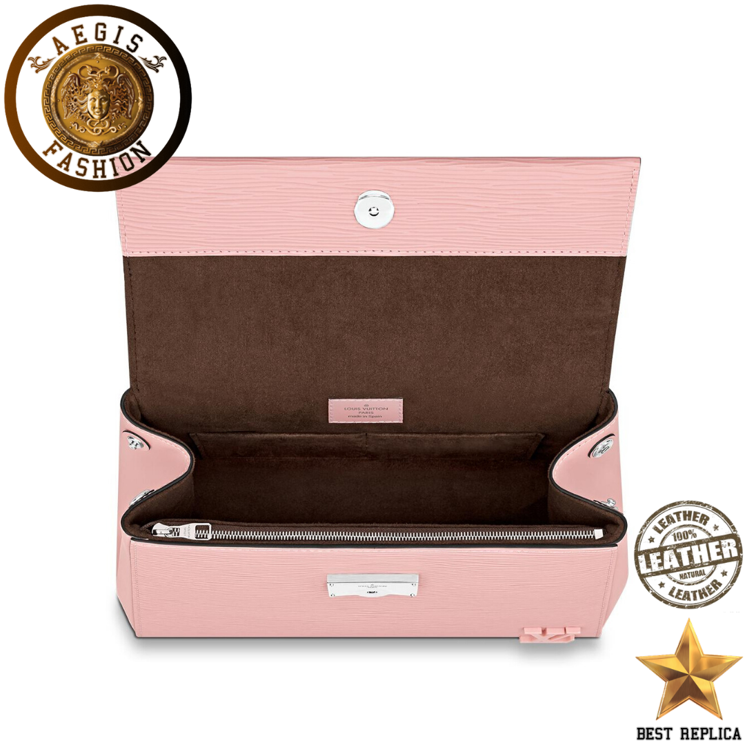 replica louis vuitton cluny bb rose ballerine epi leather luxury everyday bag buvola
