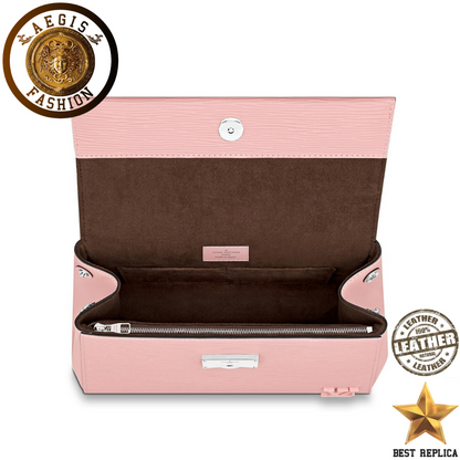 replica louis vuitton cluny bb rose ballerine epi leather luxury everyday bag buvola