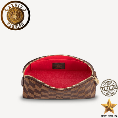 replica louis vuitton cosmetic pouch damier ebene canvas luxury cosmetic pouch buvola