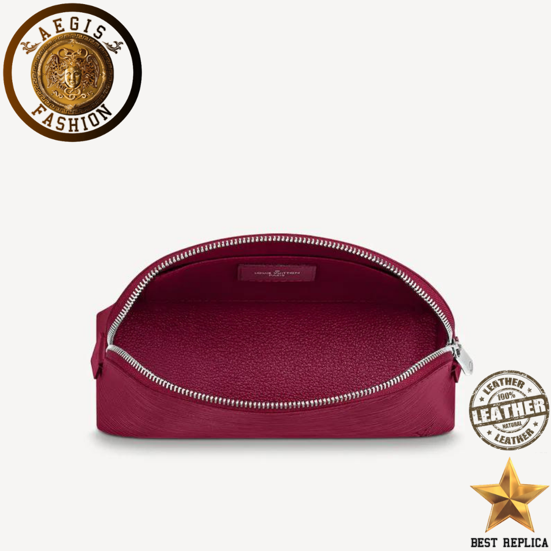 replica louis vuitton cosmetic pouch epi leather premium designer pouch buvola