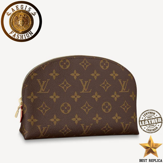 replica louis vuitton cosmetic pouch gm monogram canvas luxury designer pouch buvola