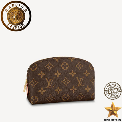 replica louis vuitton cosmetic pouch monogram canvas luxury designer pouch buvola