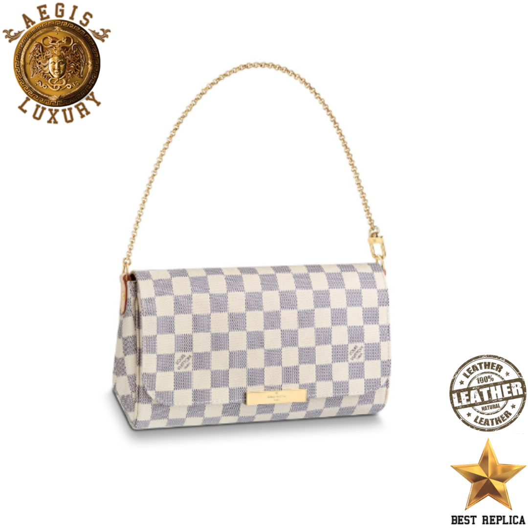 replica favorite mm damier azur louis vuitton elegant crossbody and shoulder bag buvola
