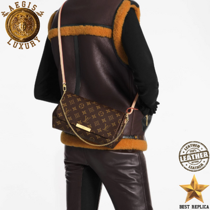 replica monogram canvas favorite mm louis vuitton classic designer handbag versatile style buvola