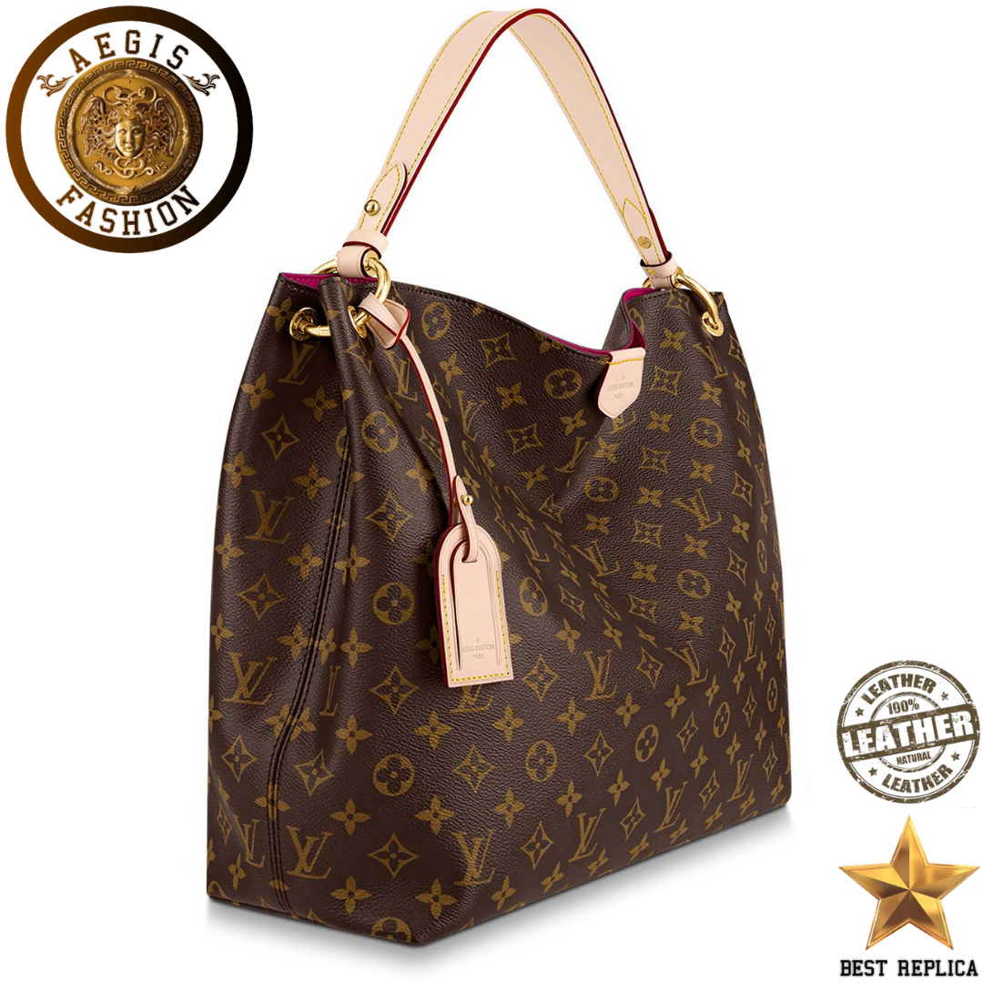 replica monogram canvas pivoine louis vuitton graceful mm premium designer handbag buvola