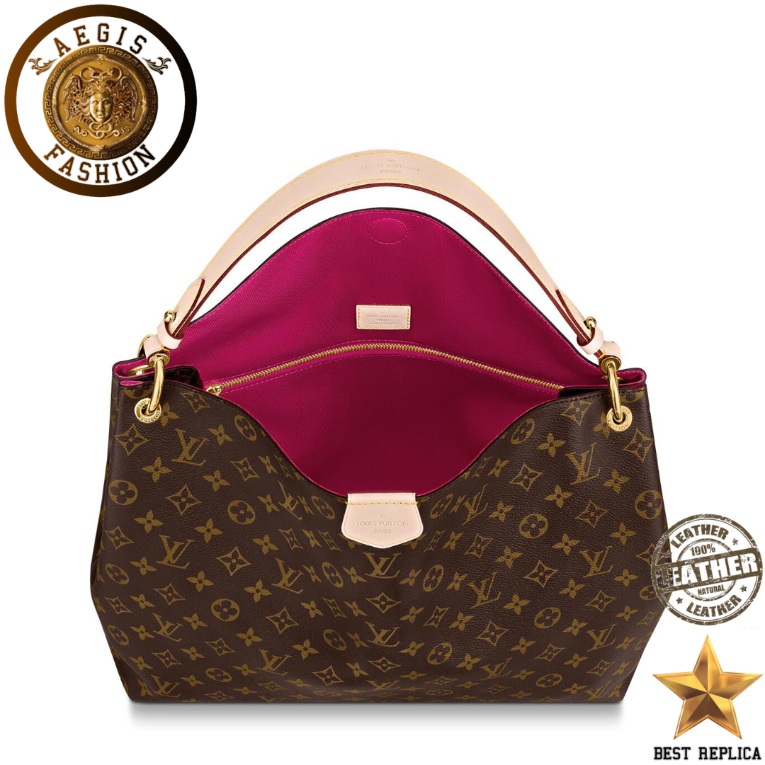 replica louis vuitton graceful mm monogram pivoine luxury everyday handbag buvola