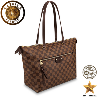 replica damier ebene canvas louis vuitton lena mm premium designer handbag buvola