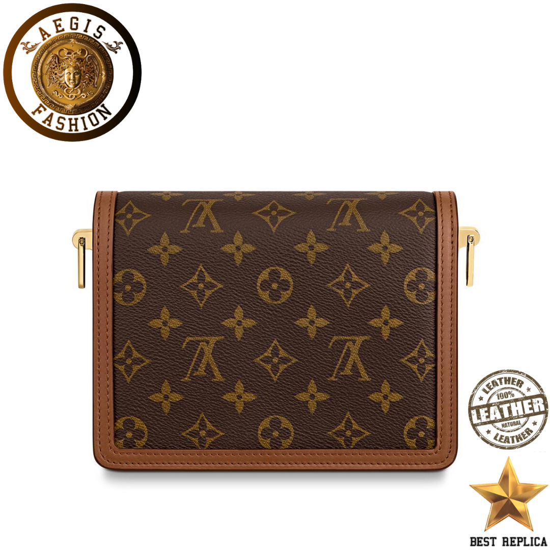 replica monogram reverse louis vuitton mini dauphine high end handbag buvola