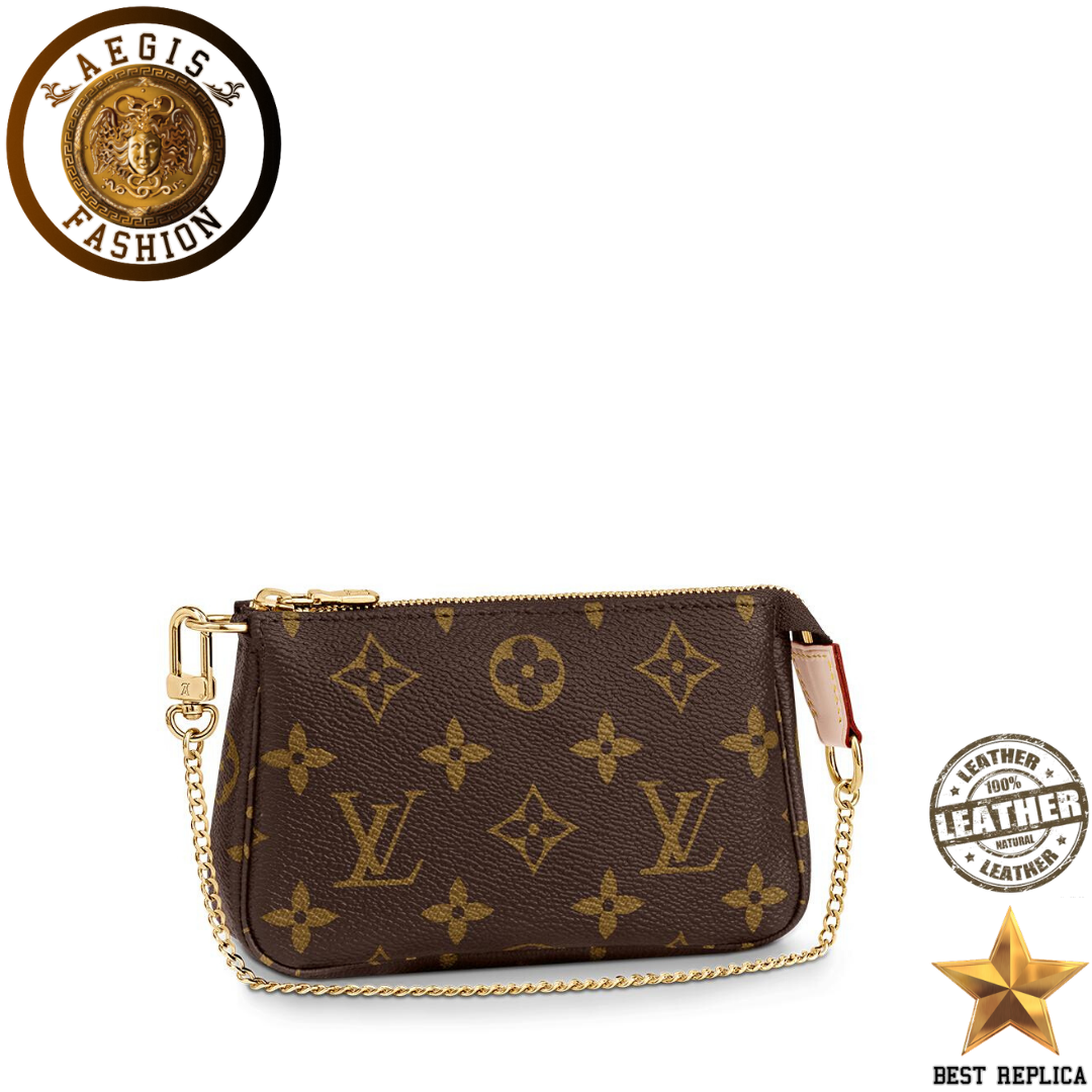 replica louis vuitton mini pochette accessoires monogram canvas luxury designer accessory buvola
