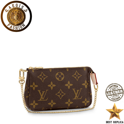 replica louis vuitton mini pochette accessoires monogram canvas luxury designer accessory buvola