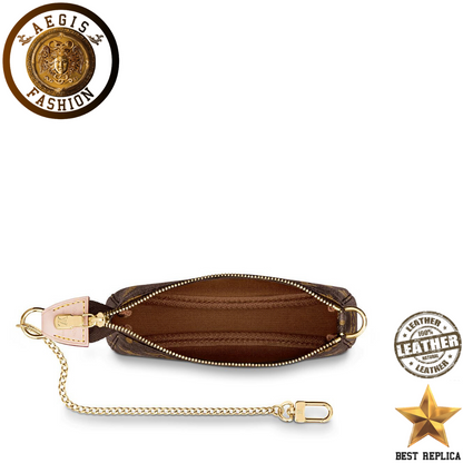 replica louis vuitton mini pochette accessoires monogram luxury small pouch buvola
