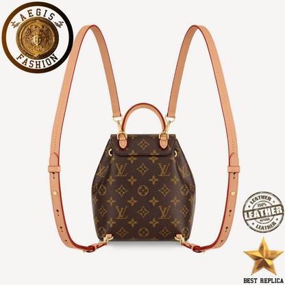 replica louis vuitton montsouris bb backpack monogram structured luxury backpack buvola