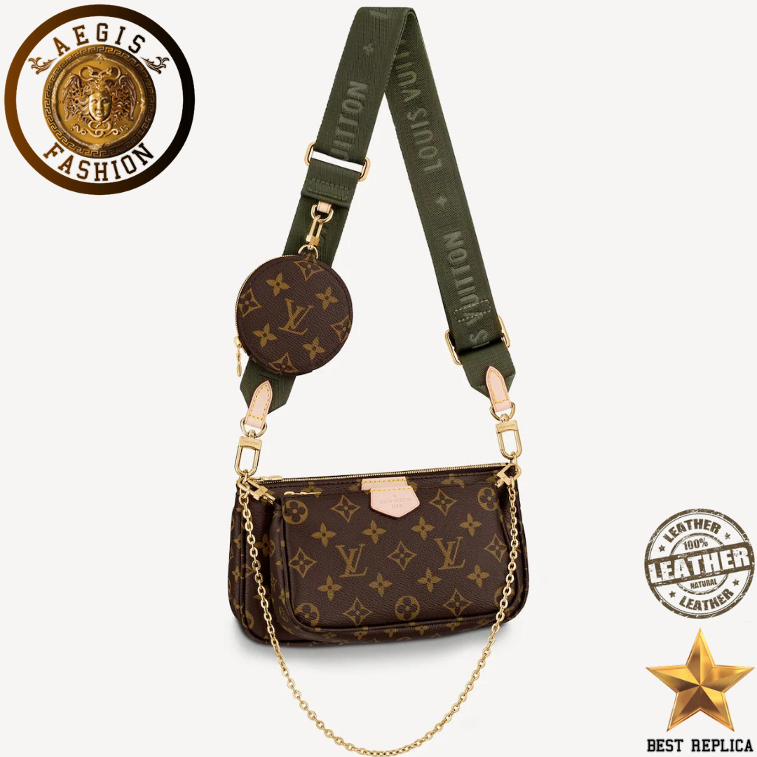 replica louis vuitton multi pochette accessoires monogram canvas luxury designer handbag buvola