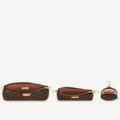 replica monogram canvas louis vuitton multi pochette accessoires designer handbag buvola