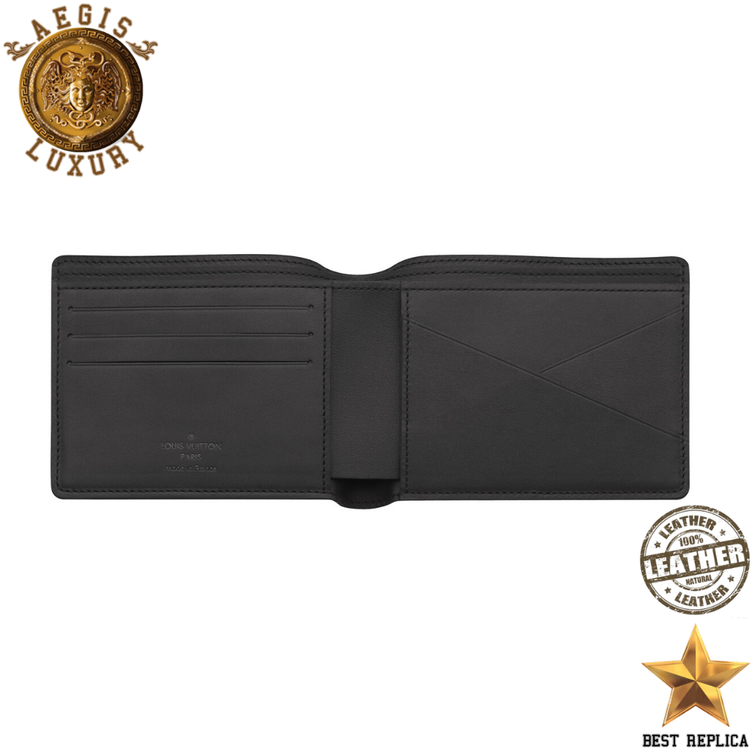 replica damier infini leather louis vuitton multiple wallet elegant premium accessory buvola