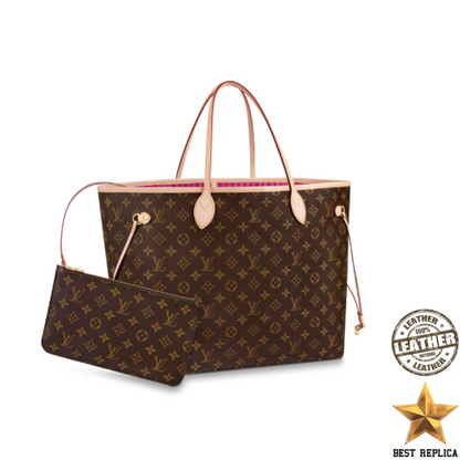 replica louis vuitton neverfull gm pivoine pink monogram canvas iconic extra large luxury bag buvola