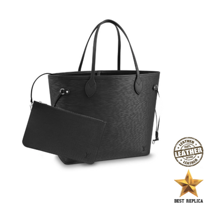 replica epi leather black neverfull mm louis vuitton luxury everyday tote premium craftsmanship buvola