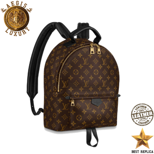 replica louis vuitton palm springs backpack mm monogram canvas luxury designer backpack buvola
